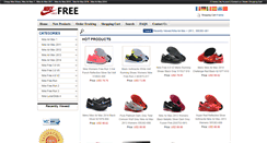 Desktop Screenshot of nike-free.net